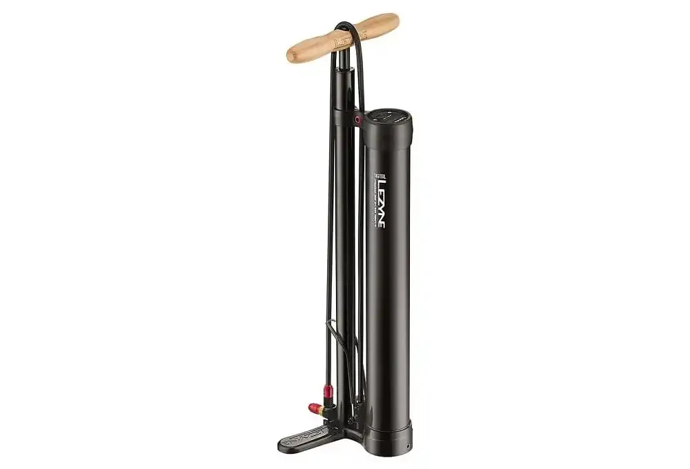 Pompe à Pied Lezyne Digital Pressure Over Drive (Max 220 psi / 15 bar) Noir